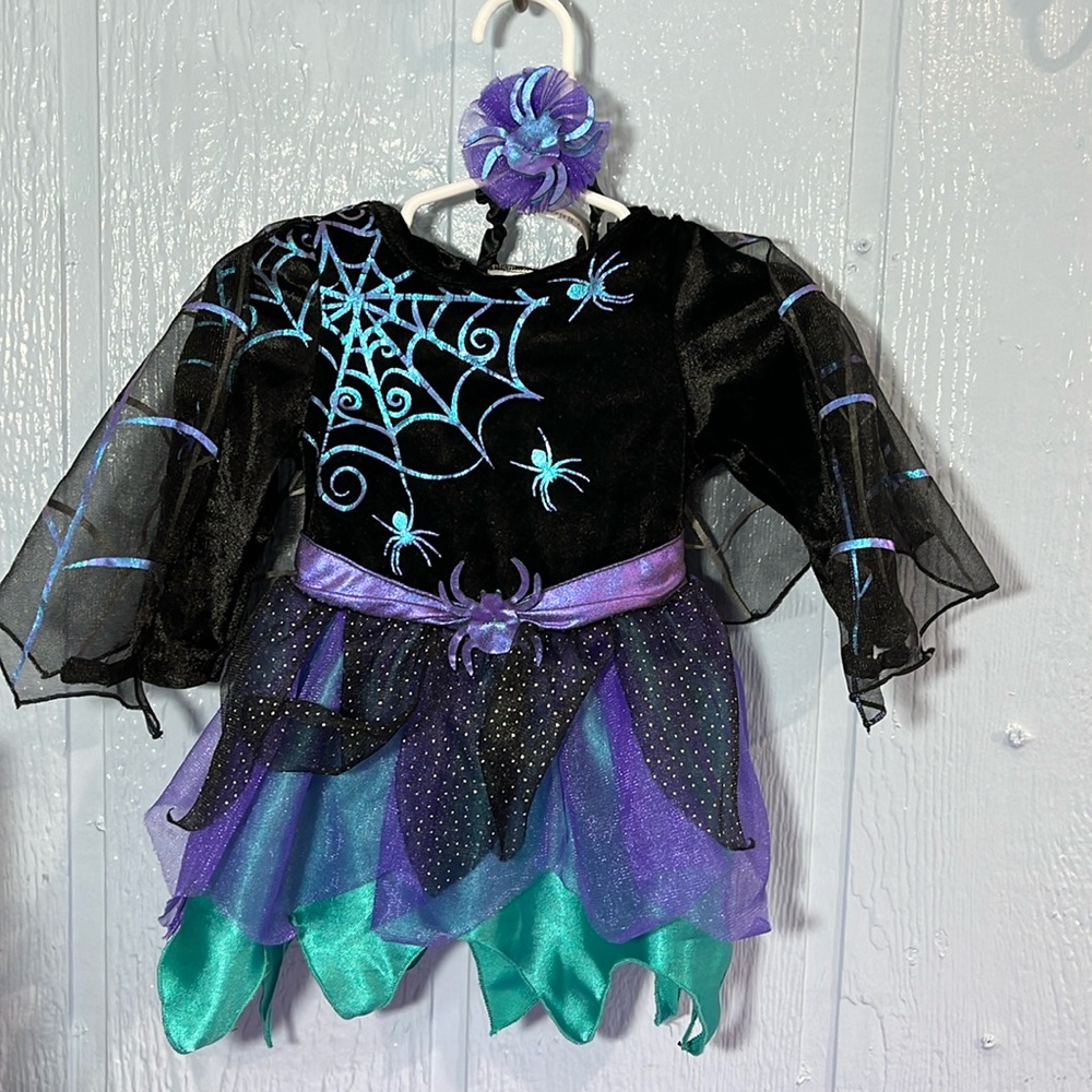 5 for $10 💜 6-9 month spider witch costume